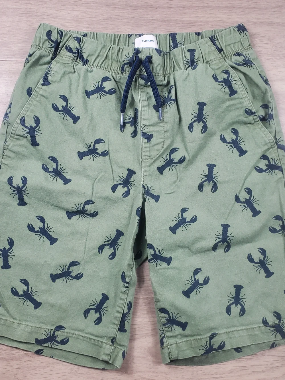 Old Navy Boys XL 14-16 Lobster Print Shorts
